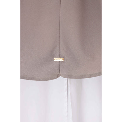 Khaki Mini Telekung Farah