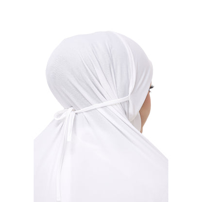 White Mini Telekung Farah