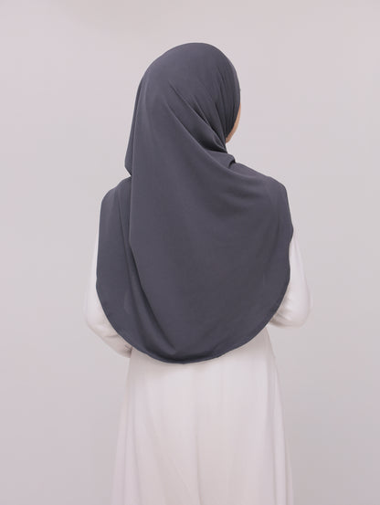 Pebble Grey|Fatima Instant Sarung Syria