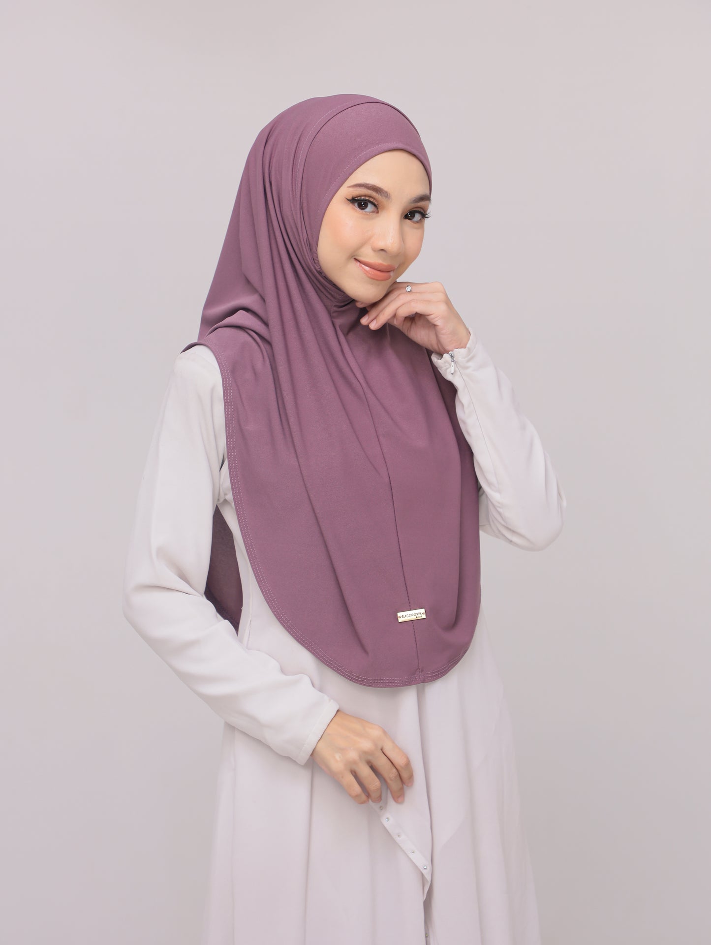 Dusty purple|Fatima Instant Sarung Syria