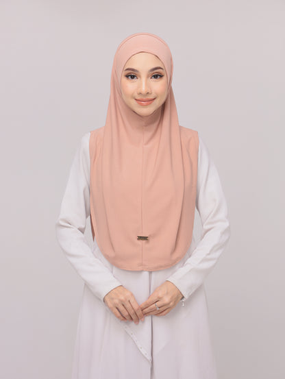 Peach |Fatima Instant Sarung Syria