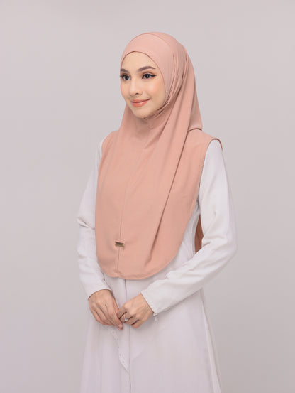 Peach |Fatima Instant Sarung Syria