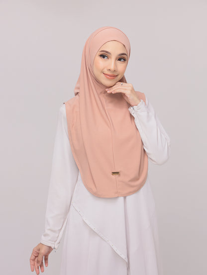 Peach |Fatima Instant Sarung Syria