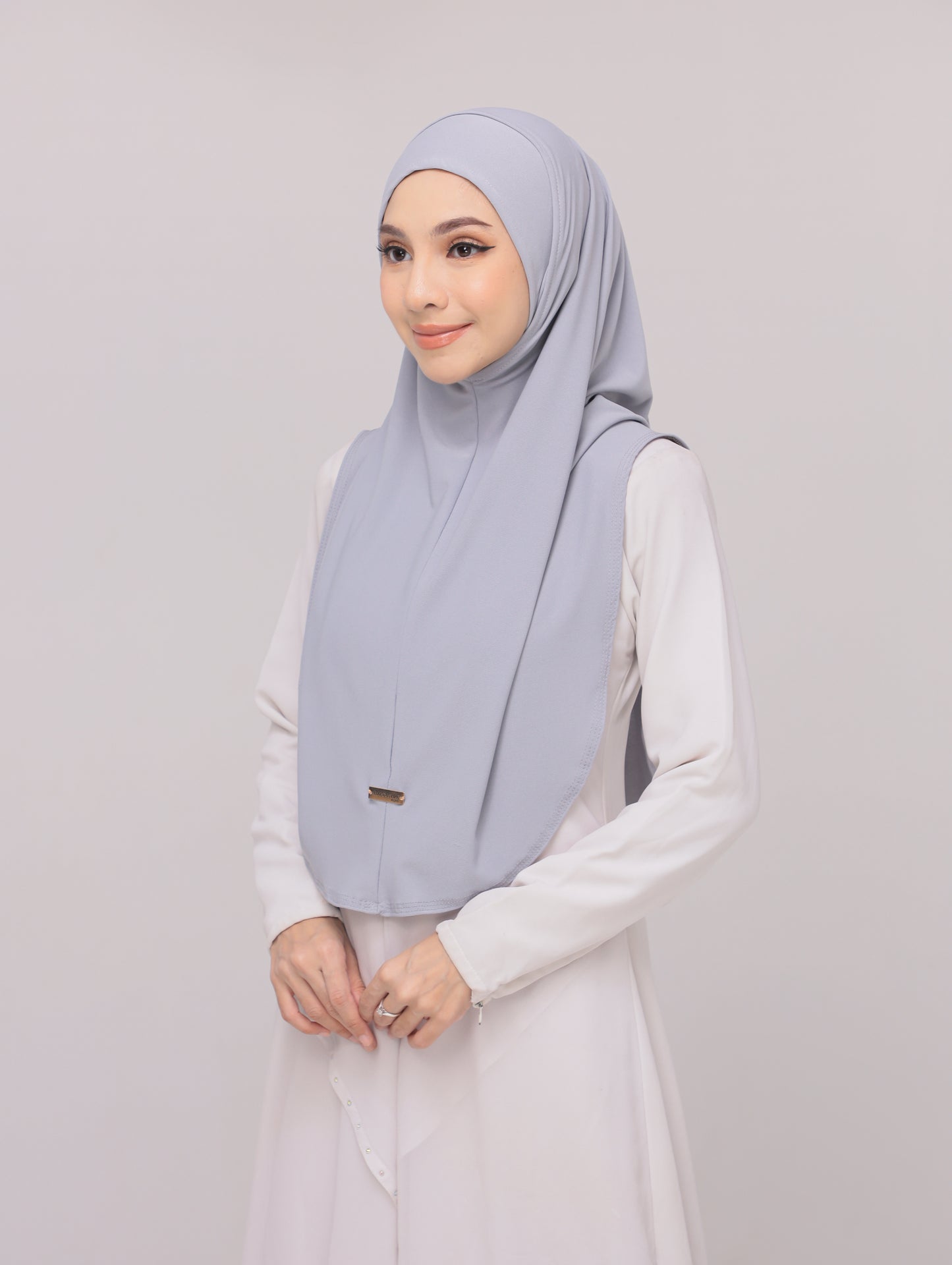 Cloud Gray|Fatima Instant Sarung Syria