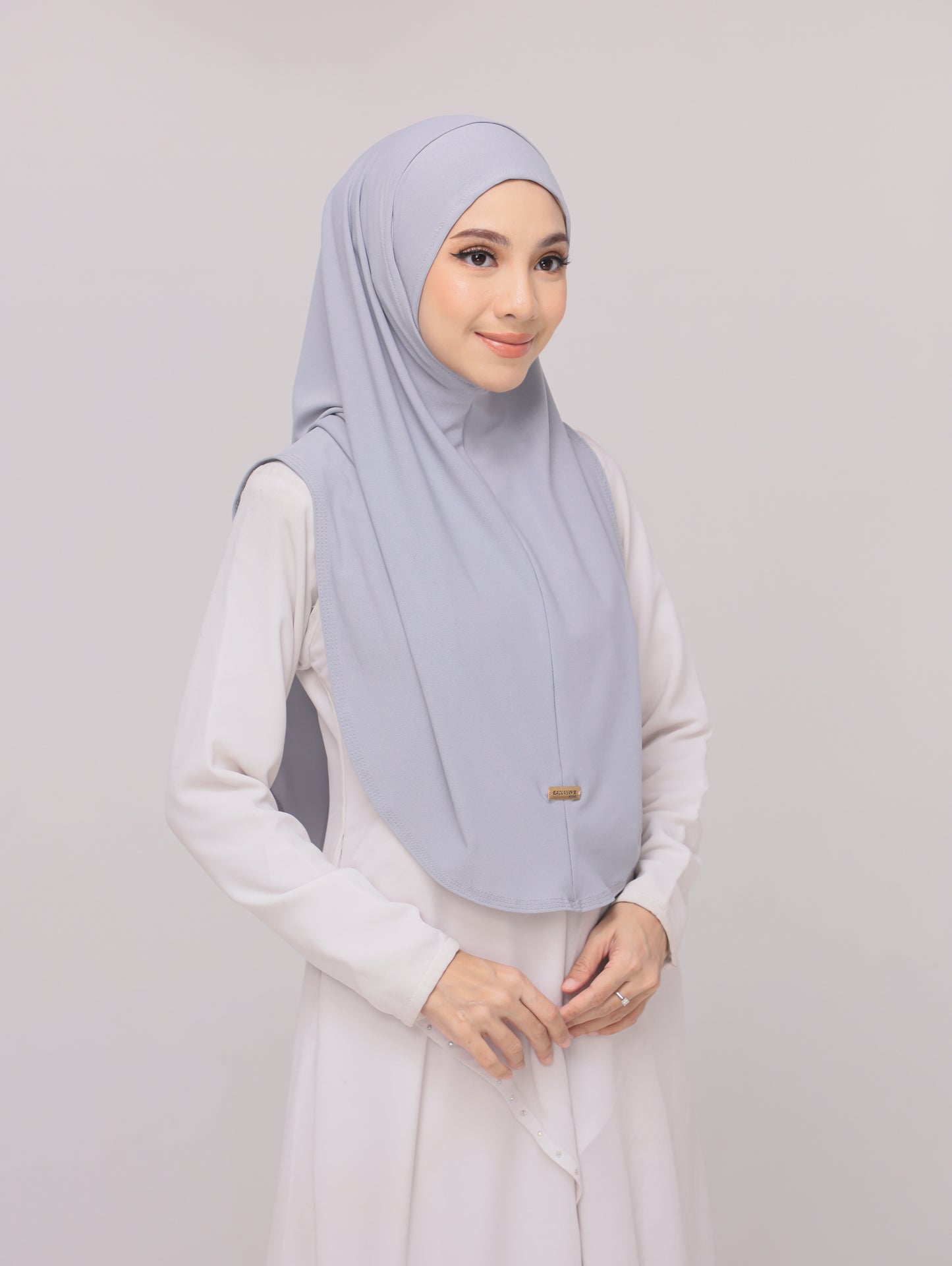 Cloud Gray|Fatima Instant Sarung Syria