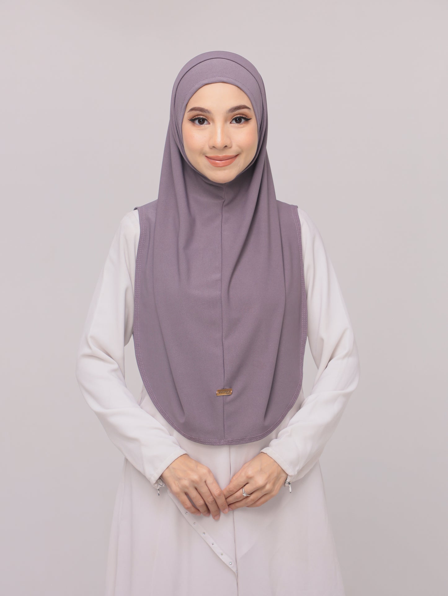Metallic gray |Fatima Instant Sarung Syria