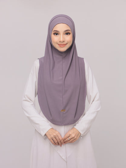 Metallic gray |Fatima Instant Sarung Syria