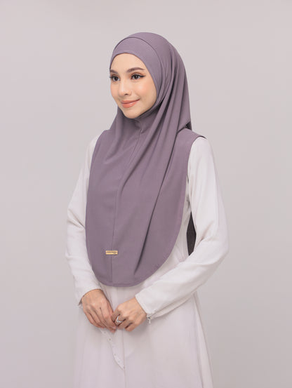 Metallic gray |Fatima Instant Sarung Syria