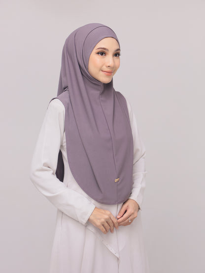 Metallic gray |Fatima Instant Sarung Syria