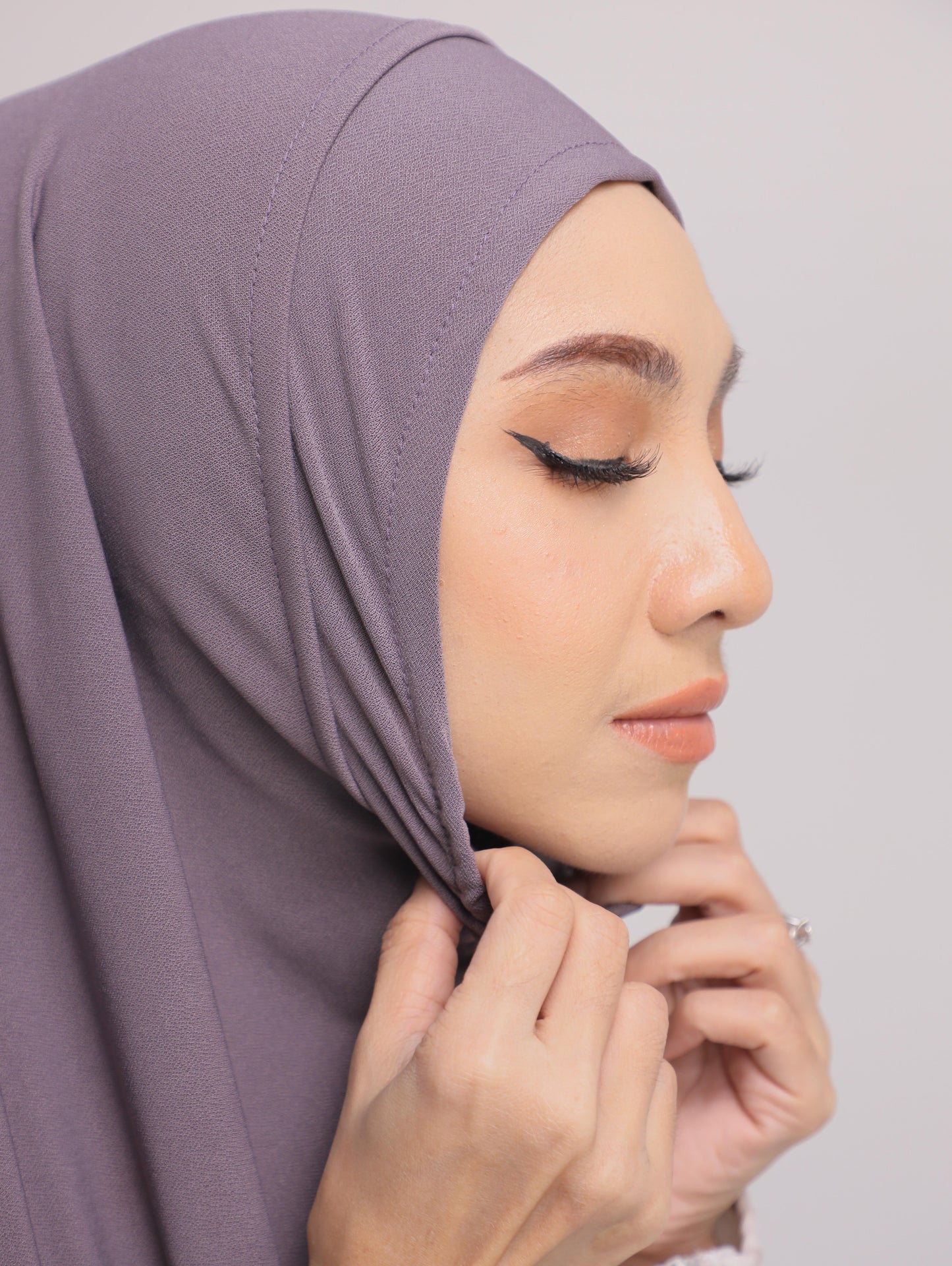 Metallic gray |Fatima Instant Sarung Syria