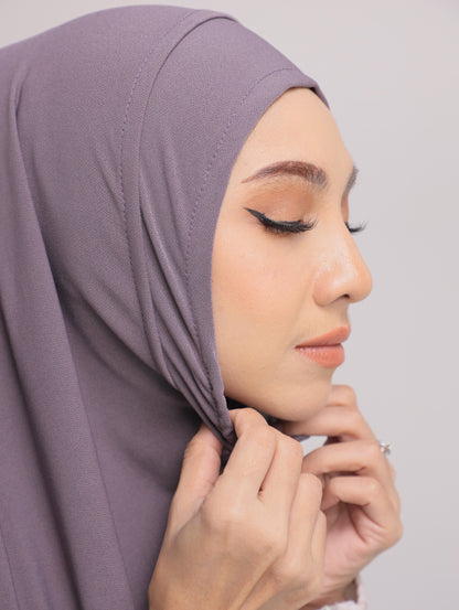 Metallic gray |Fatima Instant Sarung Syria