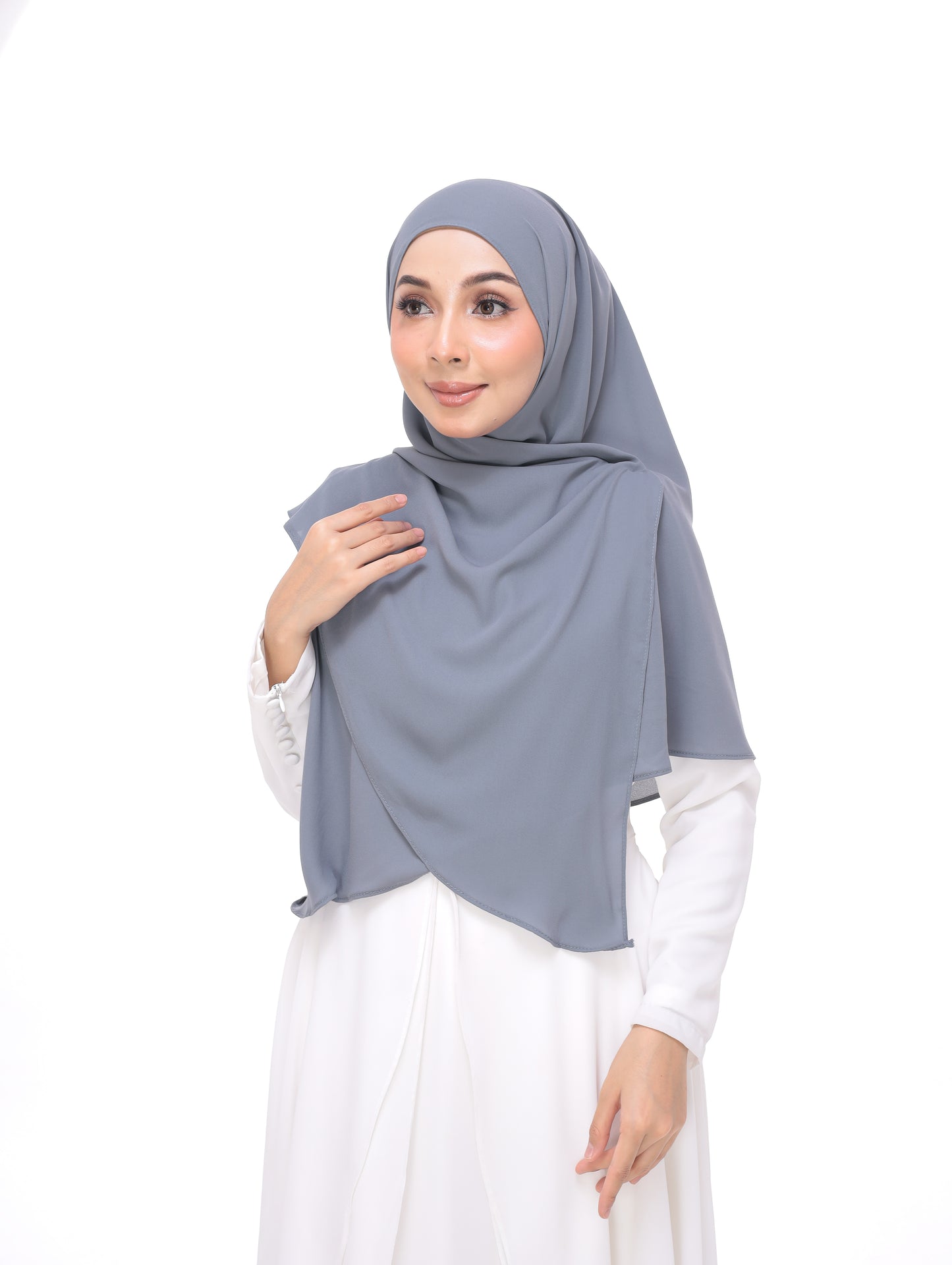 Dark Grey|Bawal Kekupu Selapis Zayra
