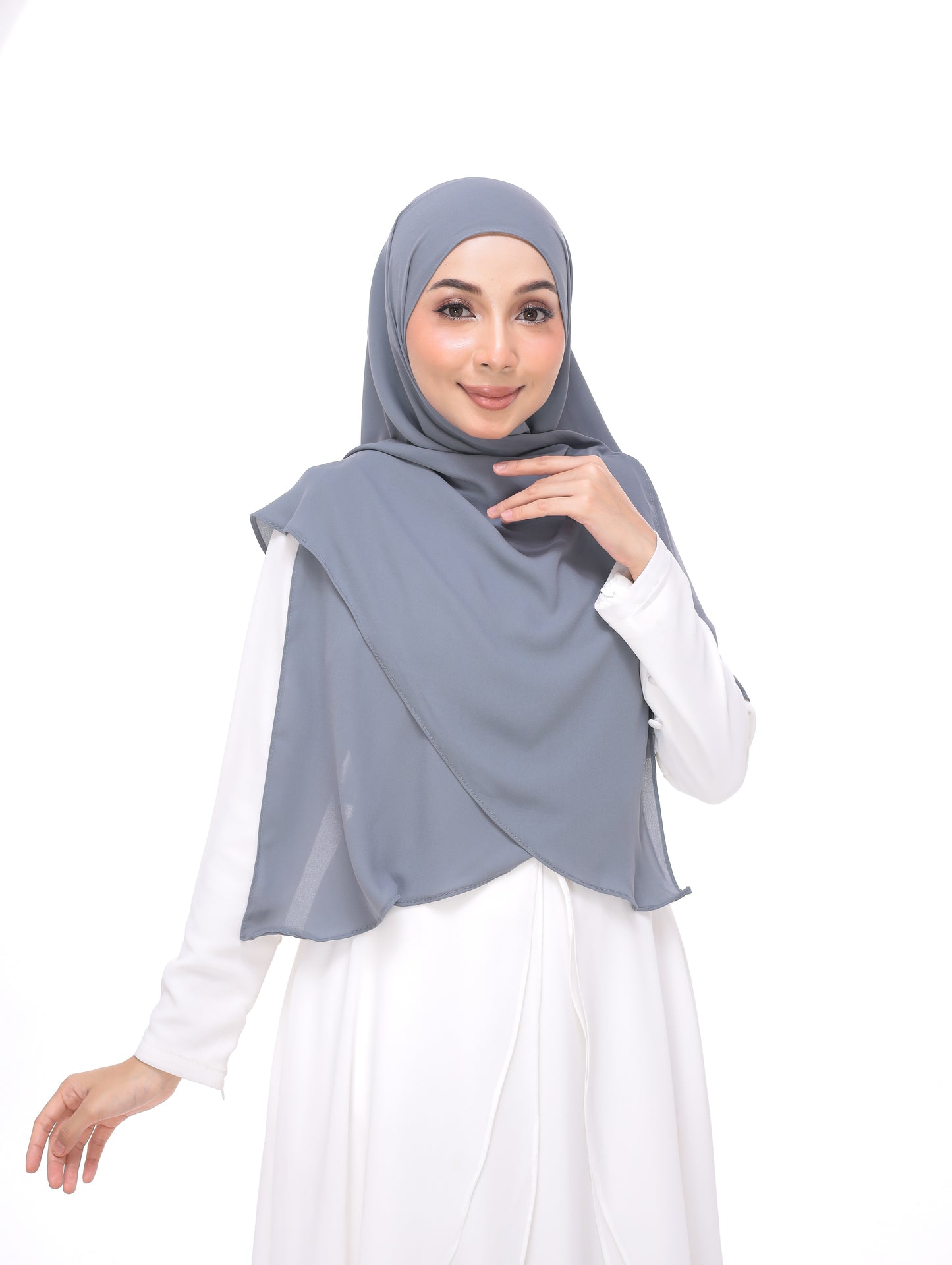 Dark Grey|Bawal Kekupu Selapis Zayra