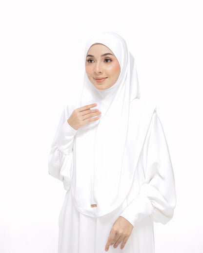sarung safiya moscrepe white