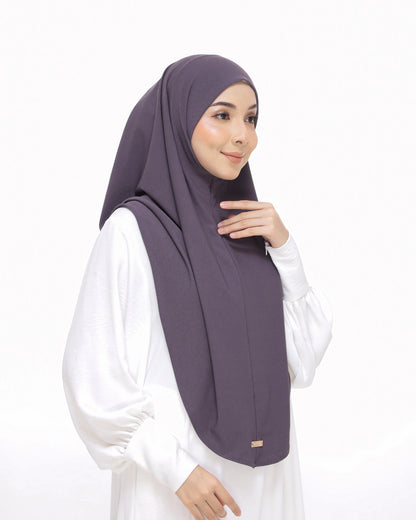 sarung safiya moscrepe purple belachan