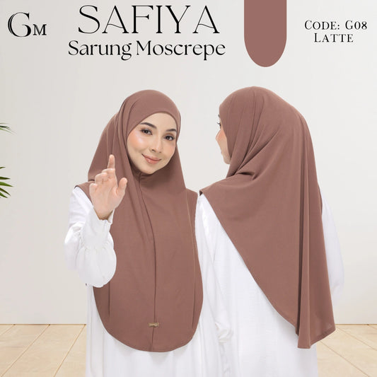 sarung safiya latte