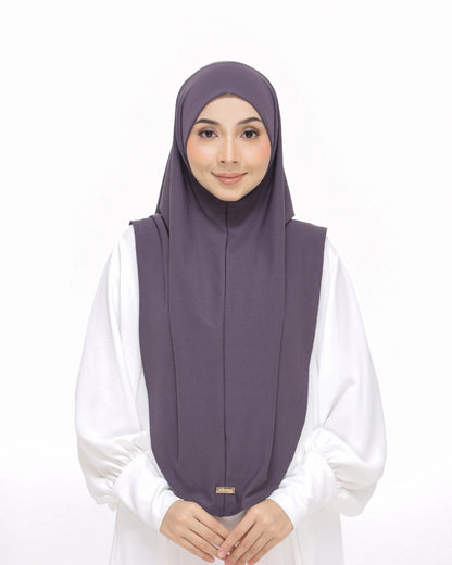 sarung safiya moscrepe purple belachan